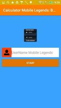 Diamond Mobile Legends Bang Bang Calculator screenshot 2