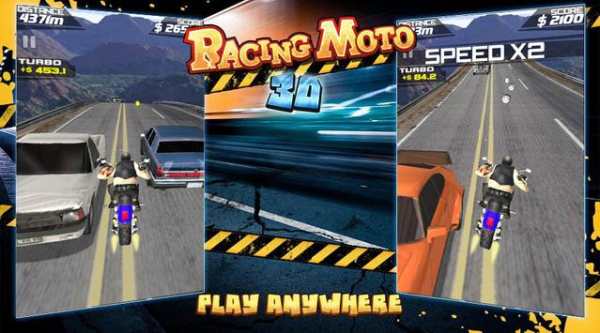 Motor Bike Racing 3D screenshot 1