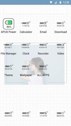 Lucky to meet you APUS  Launcher theme screenshot 2