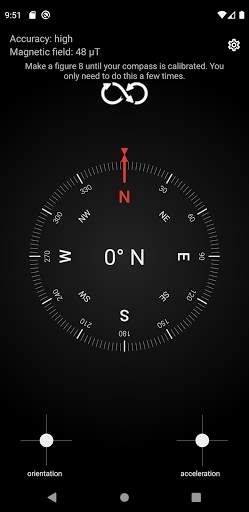 Mini Compass स्क्रीनशॉट 1