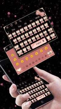 Glitter Heart Diamond Keyboard screenshot 3