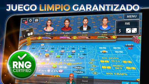Craps de las Vegas de Pokerist screenshot 1