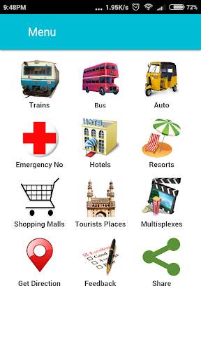 Hyderabad Guide - All in one(MMTS, RTC) screenshot 1