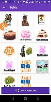 Free WASticker App Lovely Sticker for WhatsApp screenshot 3