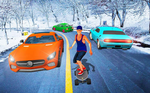 Street SkateBoard Game screenshot 4