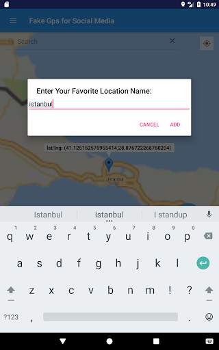 Fake Gps for Social Media screenshot 10