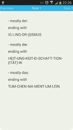 King of German Article screenshot 5
