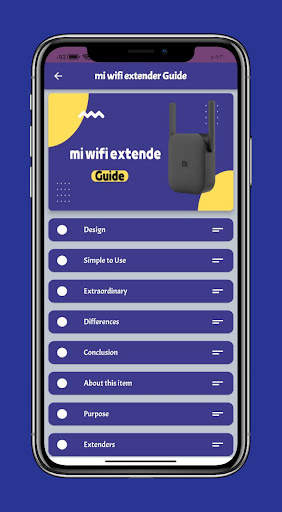 mi wifi extender Guide screenshot 1