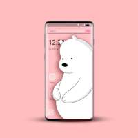 Gorgeous Ice Bear  Theme on 9Apps