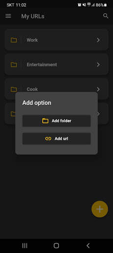 easy save url, open url screenshot 2