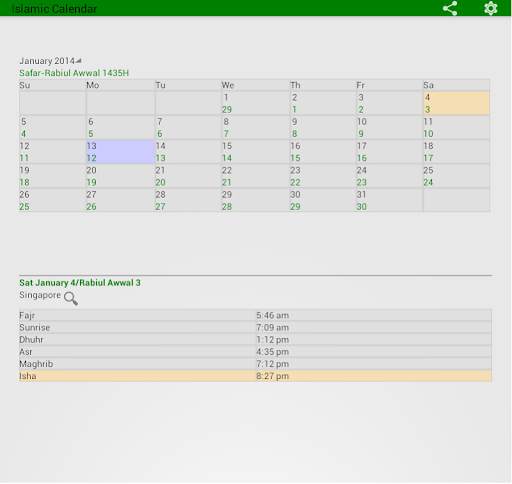 Islamic Prayer Time & Calendar screenshot 10