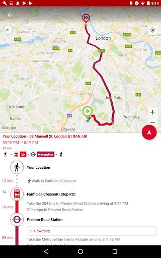 London Live Bus Countdown screenshot 9