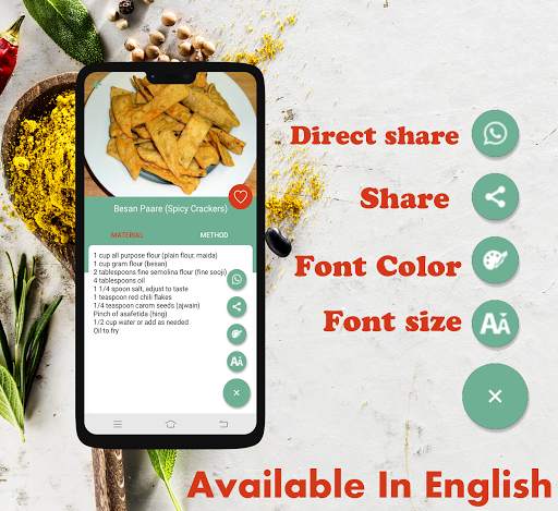 Snacks Recipe in English (Free) screenshot 5
