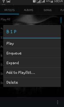 Skull Music Player Mp3 Player screenshot 1