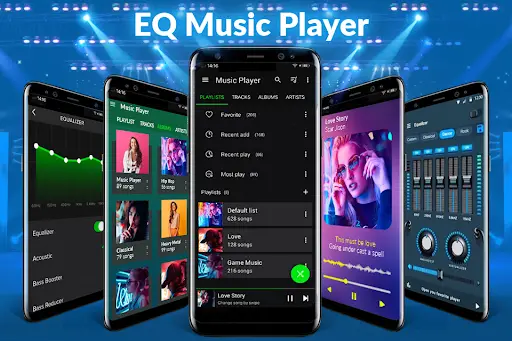 Music Player - Bass Booster and Music Equalizer screenshot 1