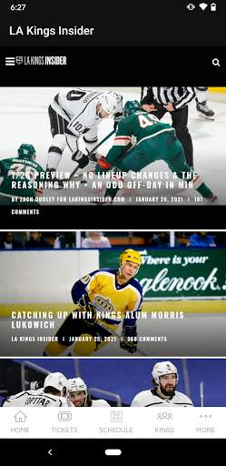 LA Kings Mobile App screenshot 3
