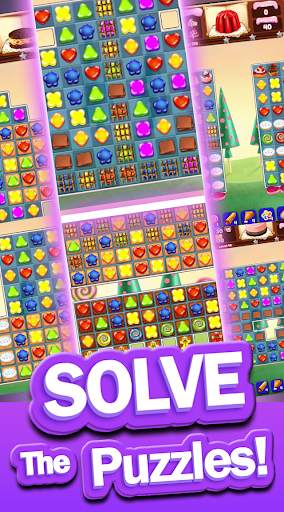 Crush Frozen Candy : Match 3 Puzzle Game screenshot 11