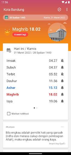 ShalatKu—Jadwal Sholat & Adzan screenshot 3