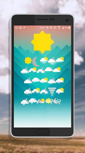 Materialike Wetter Komponent screenshot 2