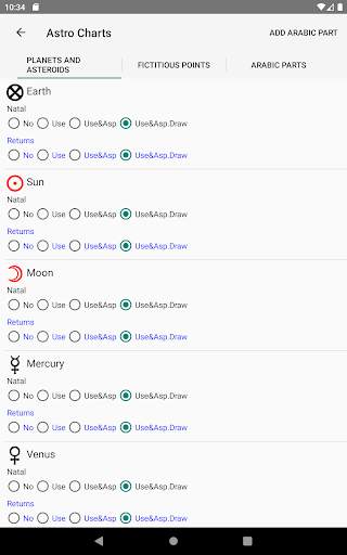 Astrological Charts Lite screenshot 16