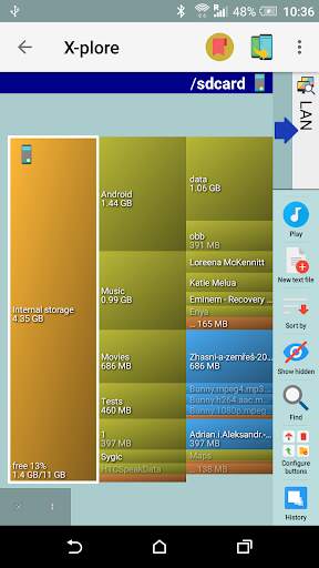 X-plore File Manager screenshot 4