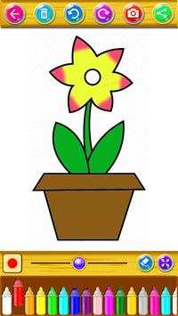 coloring flower game screenshot 5