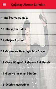 Çağatay Akman Şarkıları İnternetsiz screenshot 2