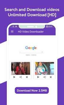 XX Video Downloader HD Video Downloader screenshot 3