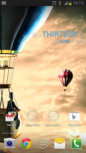 Hot Air Balloon 3d Wallpaper screenshot 1