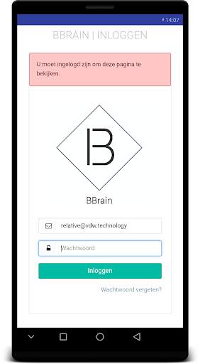 BBrain Portal App screenshot 2