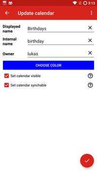 iCal Import/Export CalDAV screenshot 3