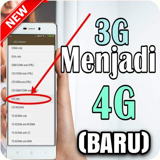 Cara Ubah Jaringan ke 4G Semua Ponsel 2.0
