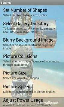 3D Pictures Live Wallpaper स्क्रीनशॉट 7