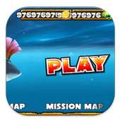 Gems Coins Hungry Shark Evo logo