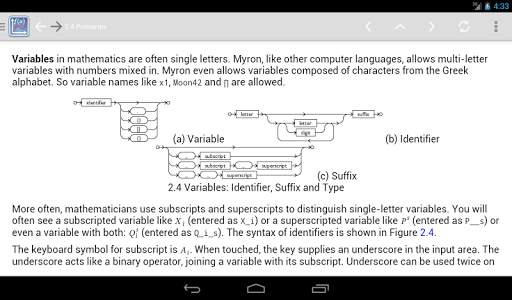 Myron Lite Algebra & Calculus screenshot 7