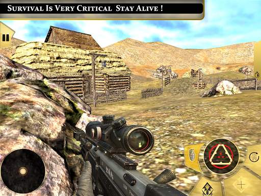 Village Secret Attack Mission - Sniper Ops Shooter screenshot 2