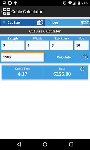 Wood Timber Calculator screenshot 3
