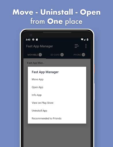 Fast App Manager screenshot 2