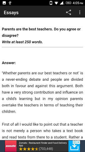 Essay Writing For IELTS screenshot 2