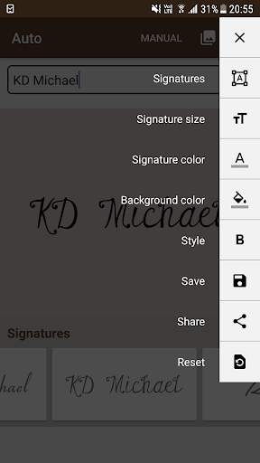 Signature Maker screenshot 1