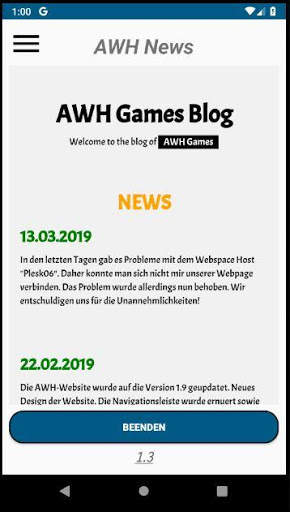 AWH News screenshot 1