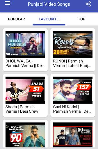 Punjabi Songs - Punjabi Video Songs screenshot 1