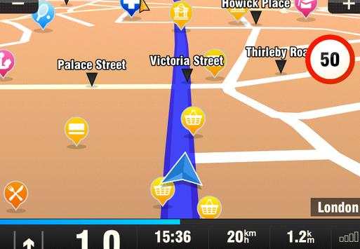 Free GPS Navigation & Maps Sygic free advice screenshot 3