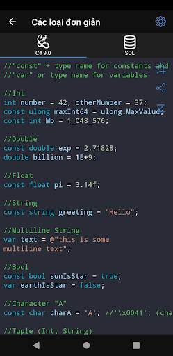C# & SQL screenshot 1