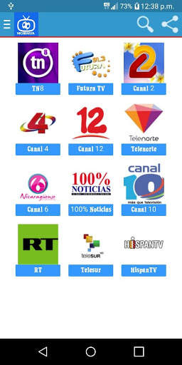 Radios & TV de Nicaragua en Vivo HD 1 تصوير الشاشة