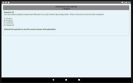 2021 PMP® Exam Simulator PMBOK® 6th Edition screenshot 24