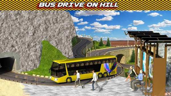 Offroad Uphill Coach Sim: Modern Bus Driving Game screenshot 4