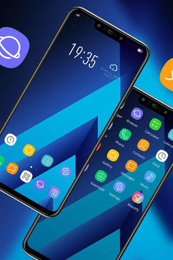 Theme for Galaxy A3 (2019) 4K Abstract Wallpaper screenshot 2