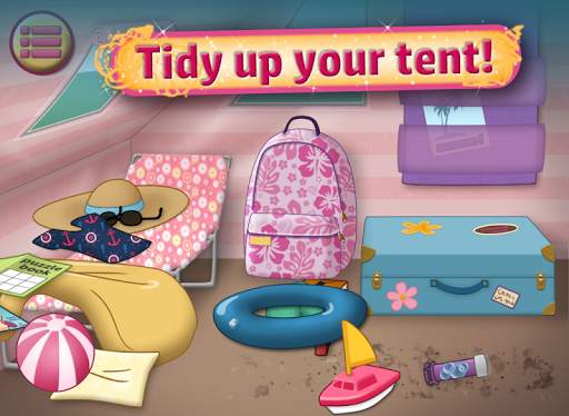 Summer Girl Game : Camping Life Simulator screenshot 1