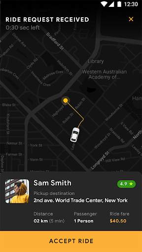 Qcabs Driver - Template screenshot 3